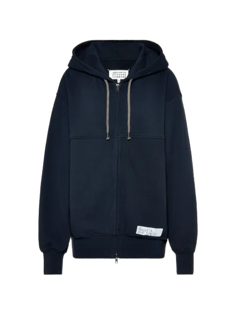 Maison Margiela graphic-print zip-up hoodie