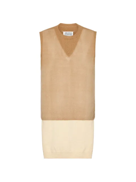Maison Margiela débardeur à design superposé