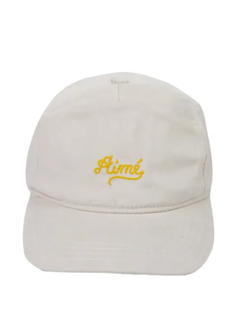 Aimé Leon Dore script-logo chain-stitch cap