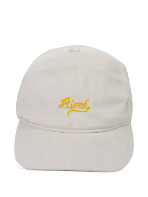Aimé Leon Dore script-logo chain-stitch cap