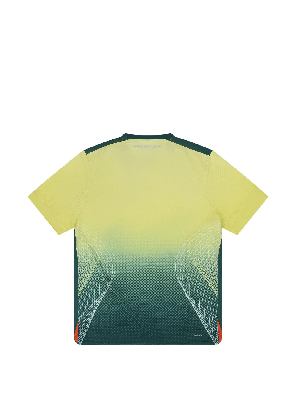 Aimé Leon Dore Gradient-print Mesh T-shirt in Yellow, view 2