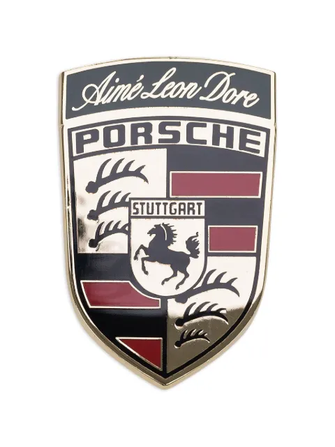 Aimé Leon Dore x Porsche crest-detail grille badge