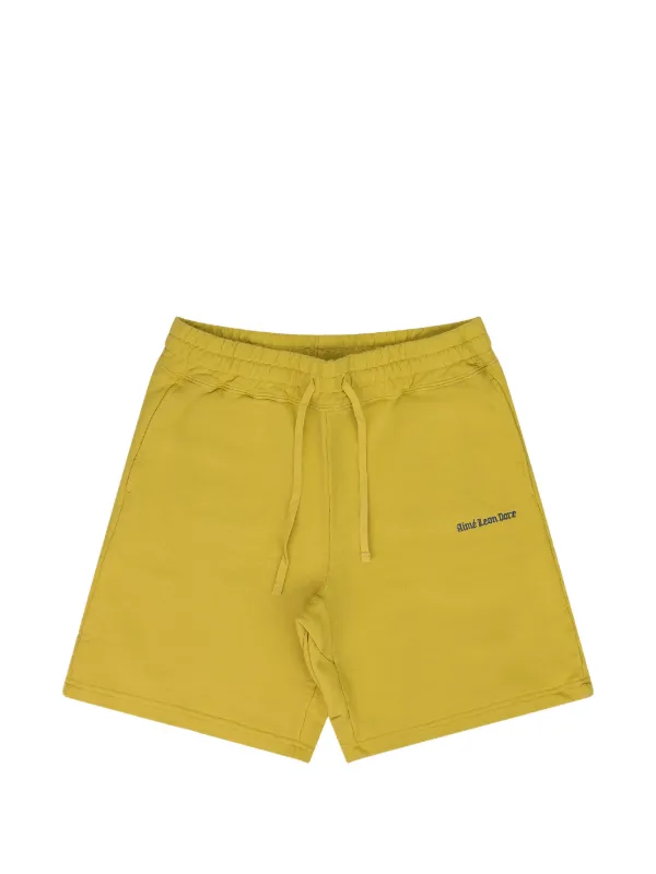 Aimé Leon Dore Uniform Logo-embroidered Shorts in Yellow