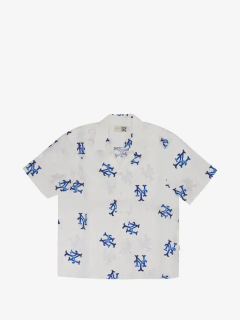Aimé Leon Dore x New York Mets logo-print shirt