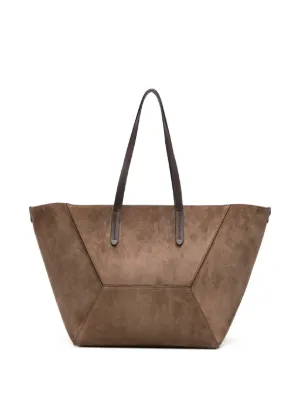 BRUNELLO CUCINELLI トートバッグ スエード Brunello Cucinelli ウィメンズ ハンドバッグ＆トートバッグ通販