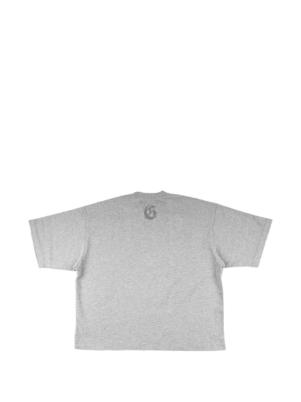 GODSPEED Vital T-shirt met geborduurd logo Grijs