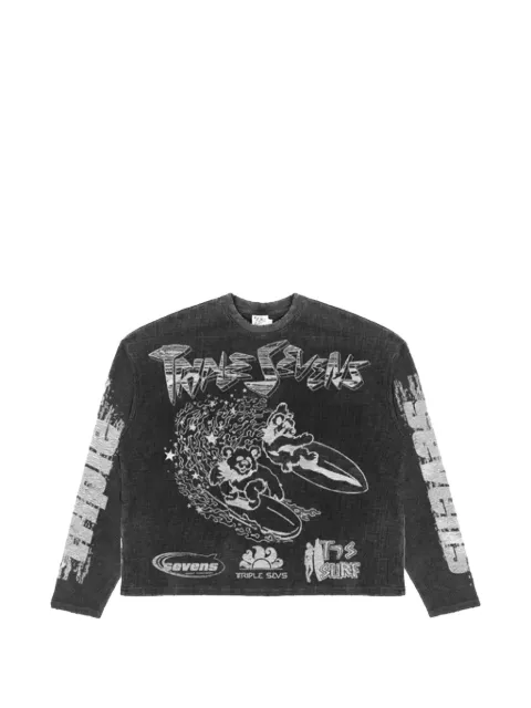 Triple Sevens All Star V2 T-Shirt aus Waffelstrick