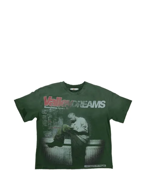 Vale Stanley distressed graphic-print T-shirt