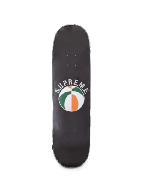 Supreme logo-print skateboard deck