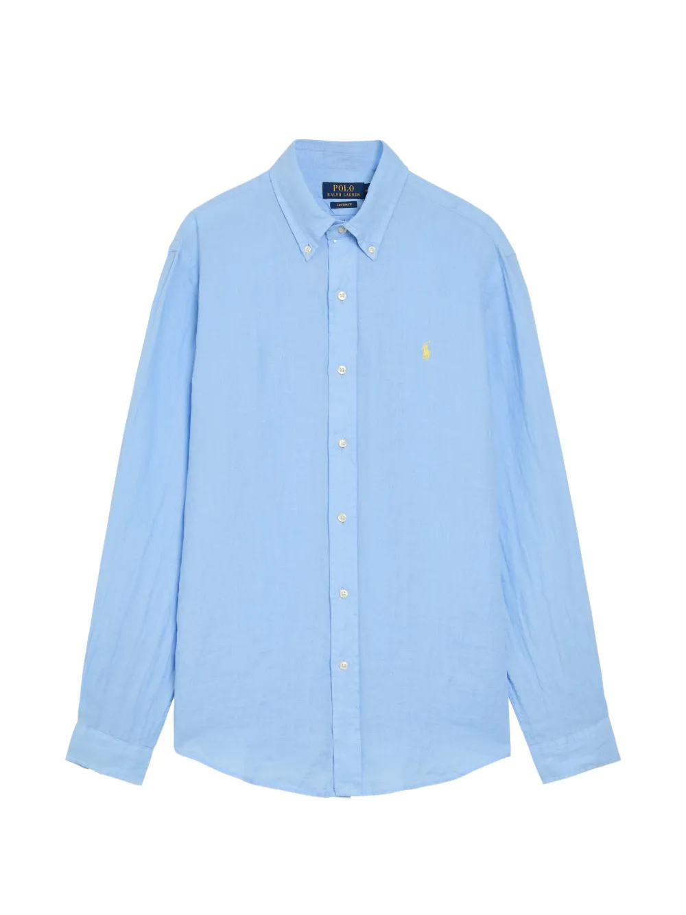 Polo Ralph Lauren embroidered-logo button-down shirt - Blu