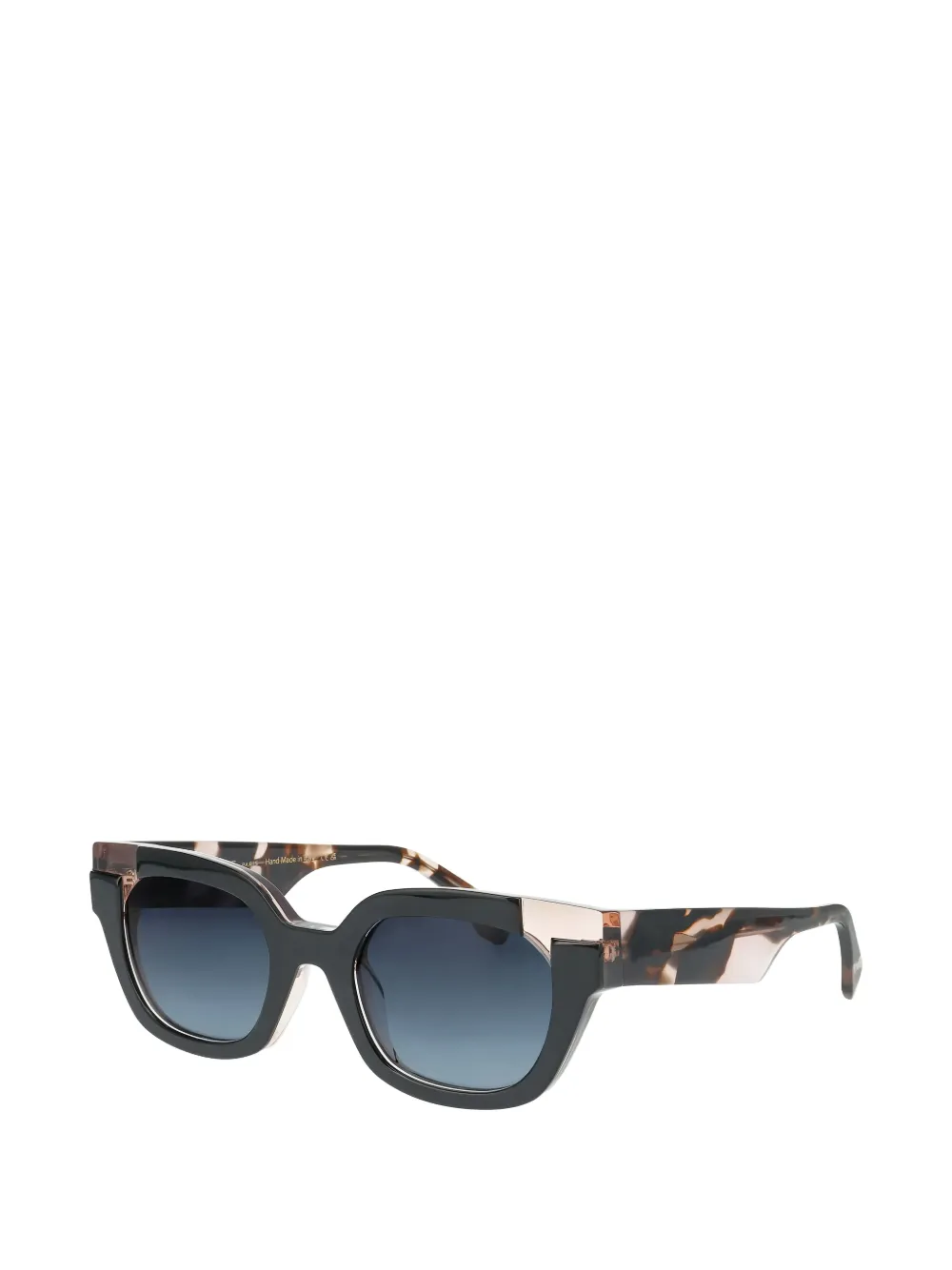 Face À Face Sunday1 Geometric-frame Sunglasses In Black