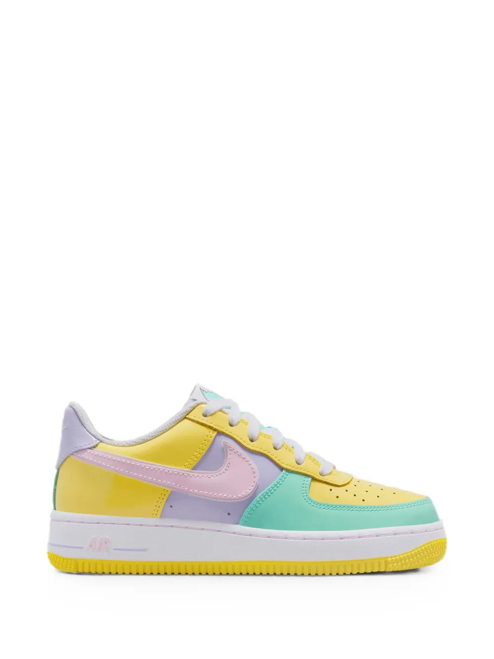 Nike Kids Air Force 1 low sneakers - Giallo
