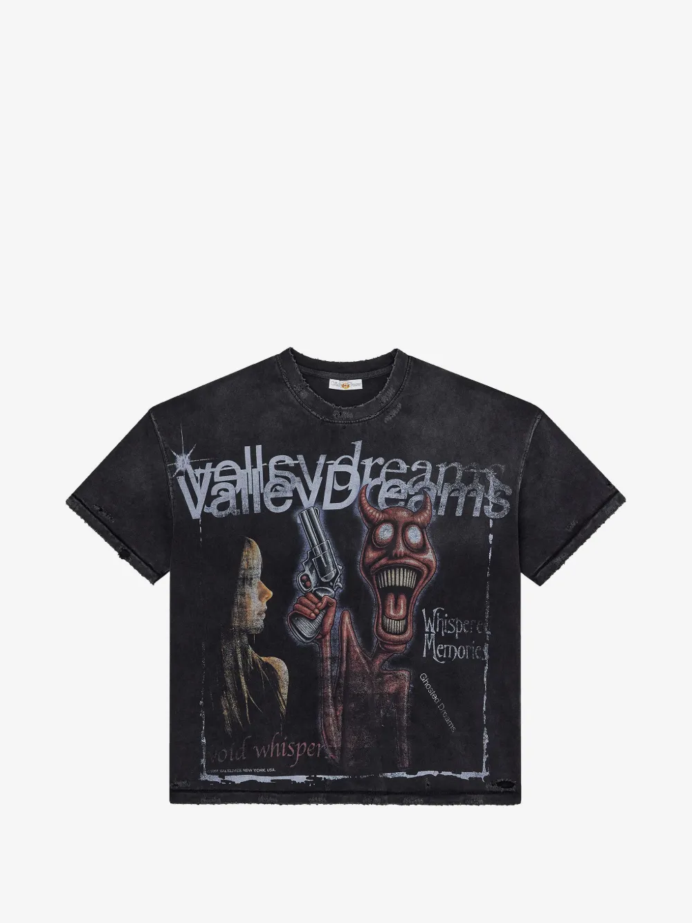 Vale playera Psychopath | negro | Image 1