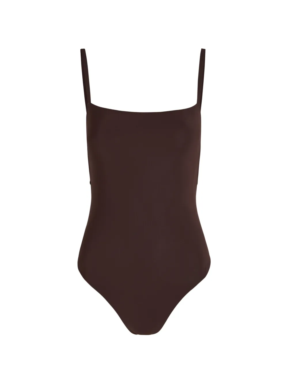 LIDO Tre square-neck swimsuit - Brown