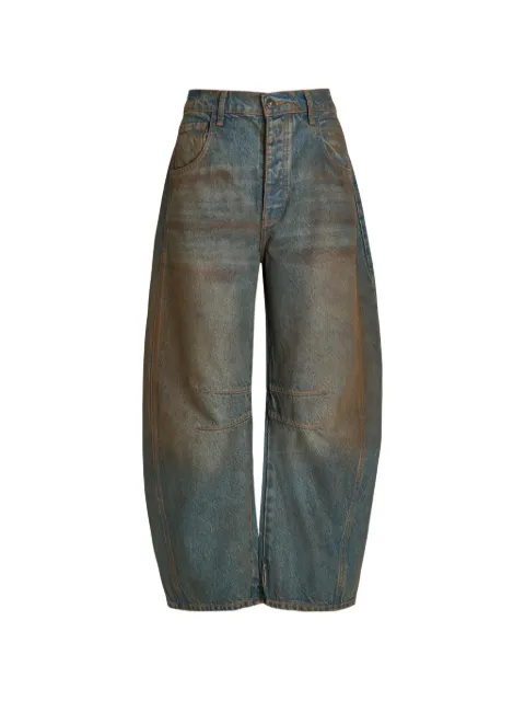 Free People Good Luck mid-rise barrel jeans