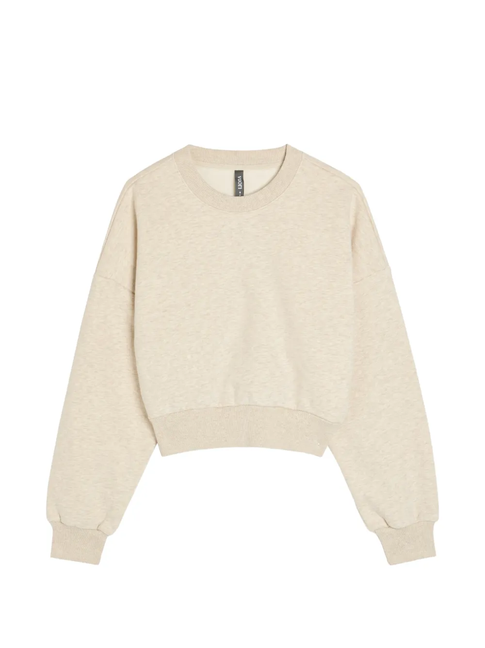 VUORI Restore Mini crew-neck cropped sweater - Toni neutri