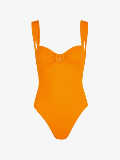 AWAY THAT DAY Cannes ruched swimsuit