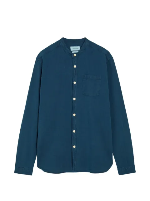 Oliver Spencer Grandad Kildale chest-pocket shirt