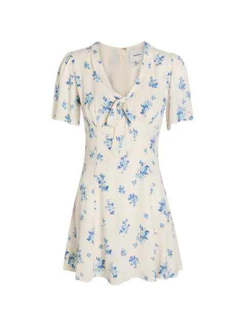 Reformation Tyra floral-print mini dress