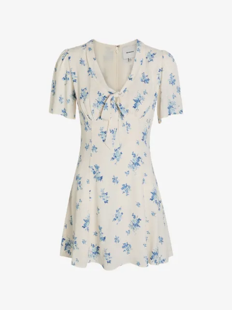 Reformation Tyra floral-print mini dress