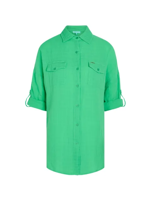 Melissa Odabash camisa Elena con botones