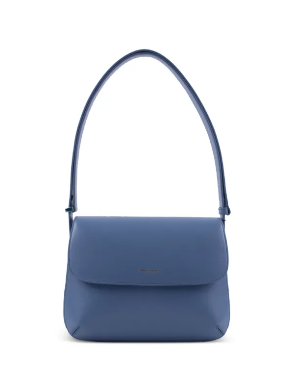 Giorgio Armani Medium La Prima Shoulder Bag in Blue