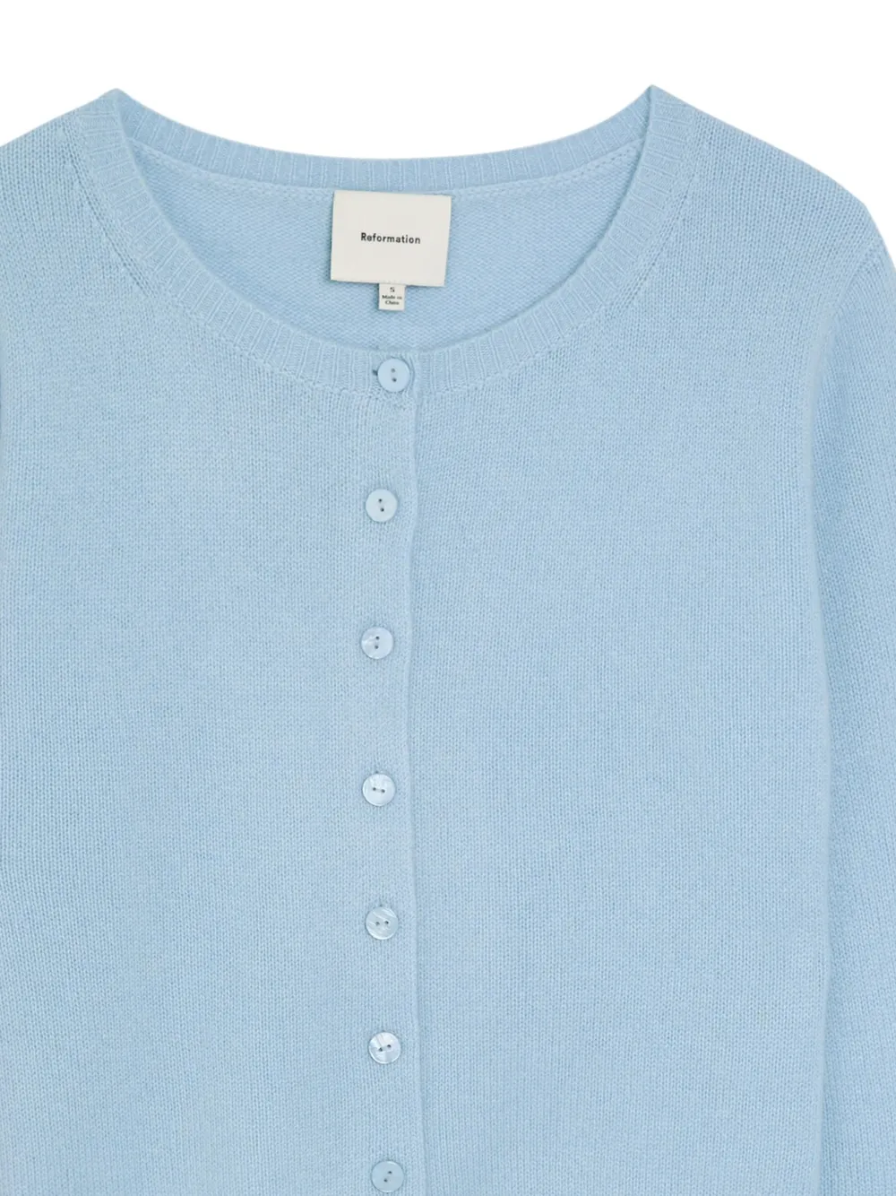  Reformation Cárdigan Clara - Azul 
