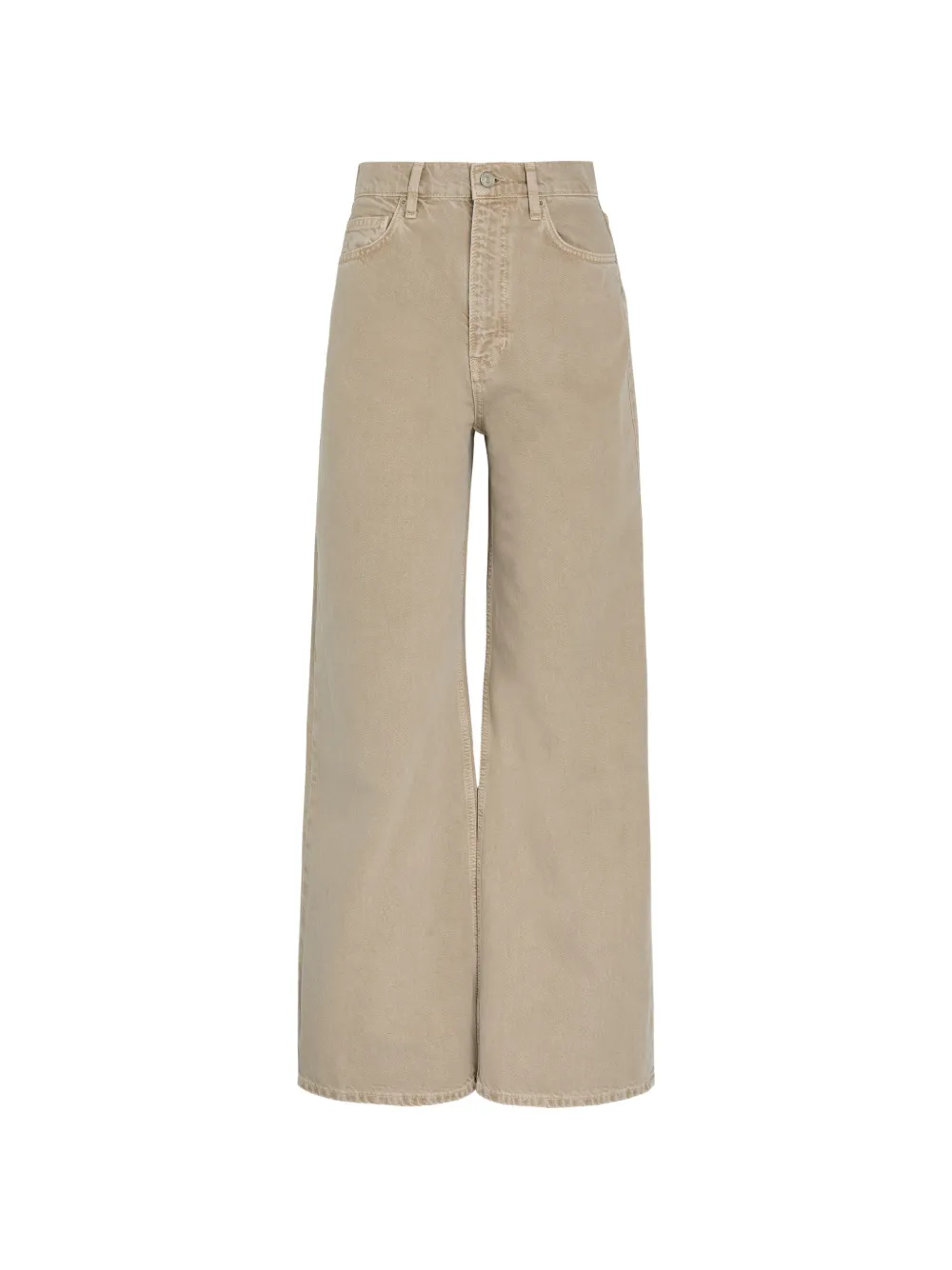 Reformation Cary high-rise wide-leg jeans - Toni neutri