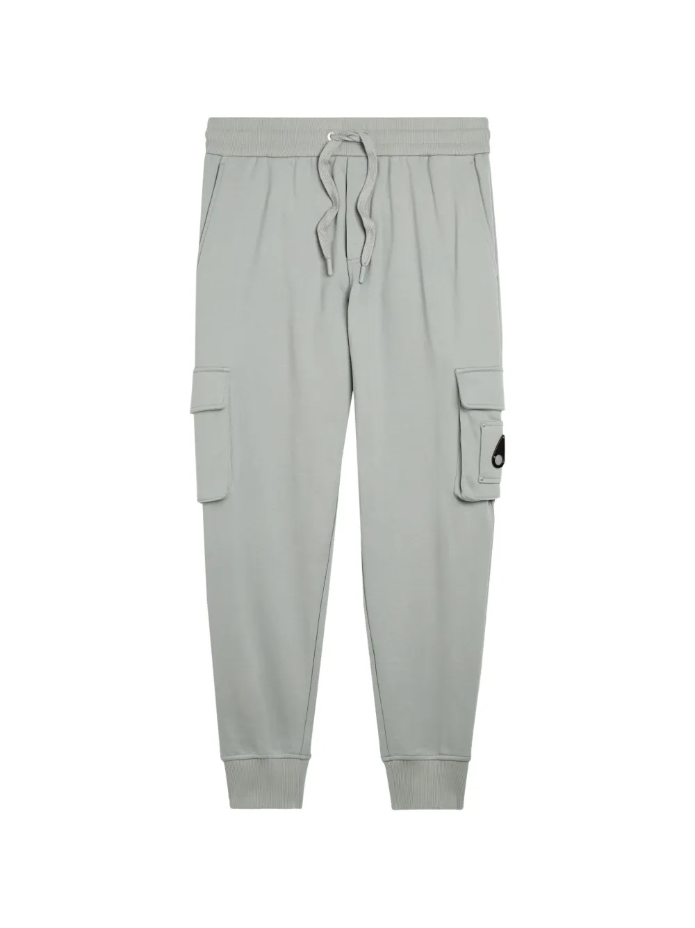 Moose Knuckles Hartsfield logo-plaque track pants - Grigio