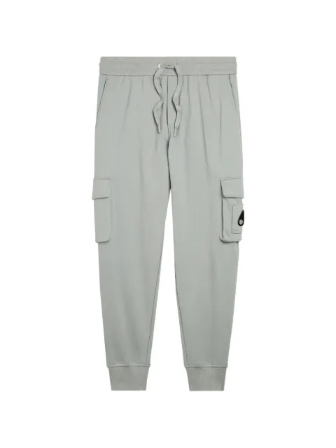 Moose Knuckles Hartsfield logo-plaque track pants
