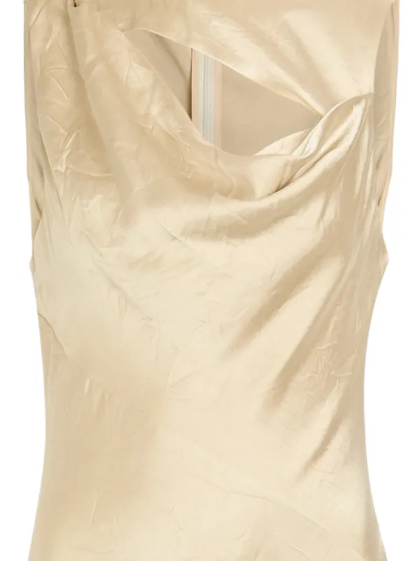 Shona Joy Andie cut-out cowl-neck Maxi Dress | Neutrals