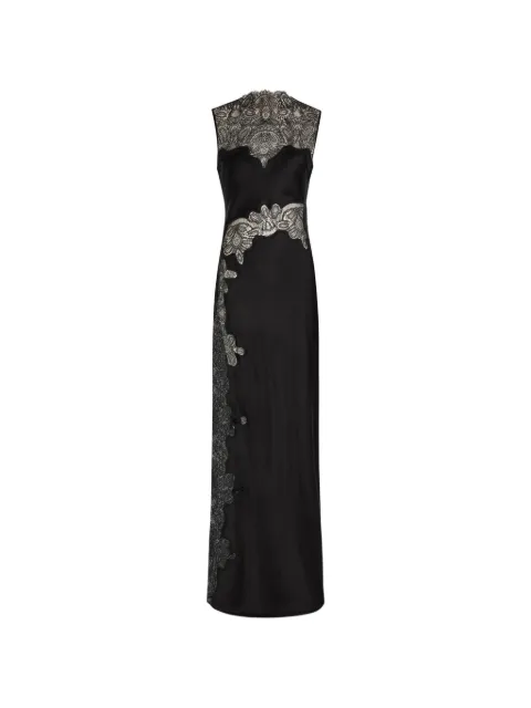 Shona Joy Jamila lace-panelled sleeveless maxi dress