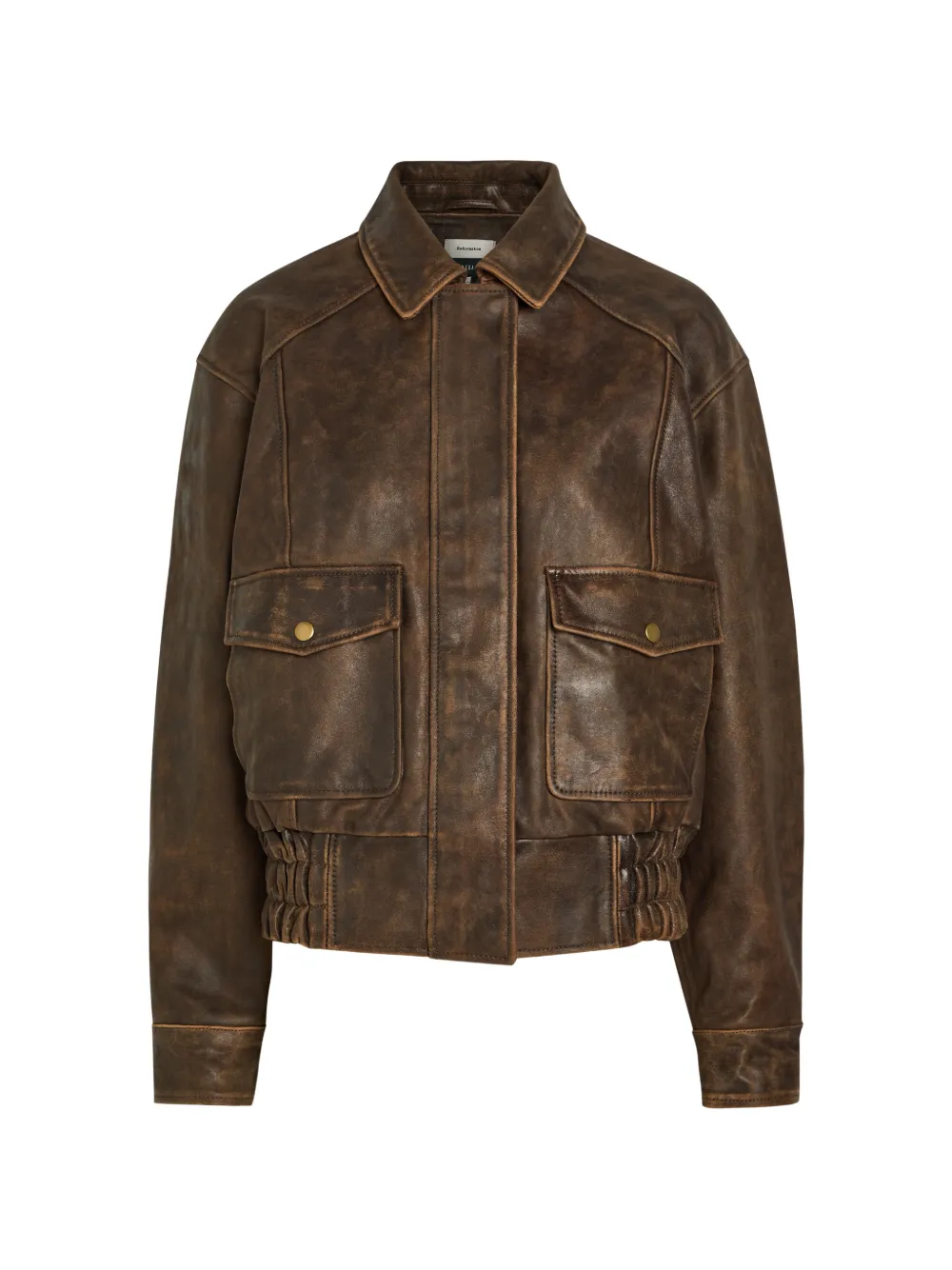 Reformation Veda Daphne jacket - Braun