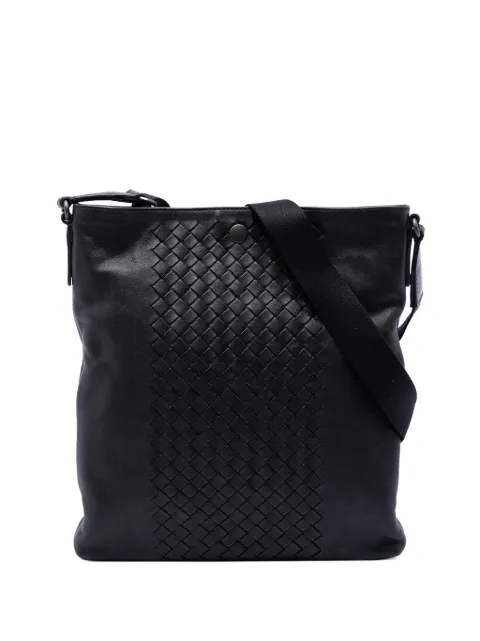 Bottega Veneta Pre-Owned 2012-2026 Intrecciato Trimmed Nappa crossbody bag