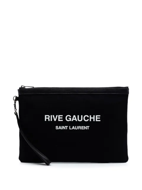 Saint Laurent Pre-Owned 2013-2026 canvas Rive Gauche clutch