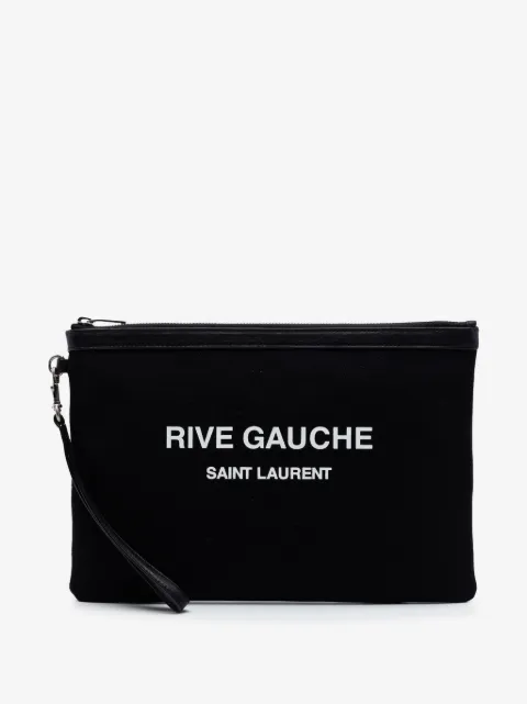 Saint Laurent Pre-Owned 2013-2026 Canvas Rive Gauche clutch bag