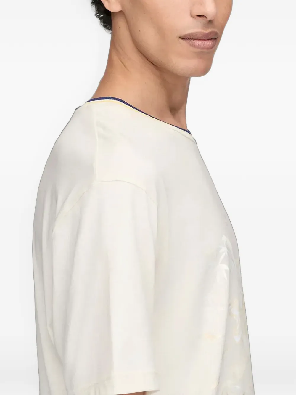 Y-3 T-shirt met grafische print Wit