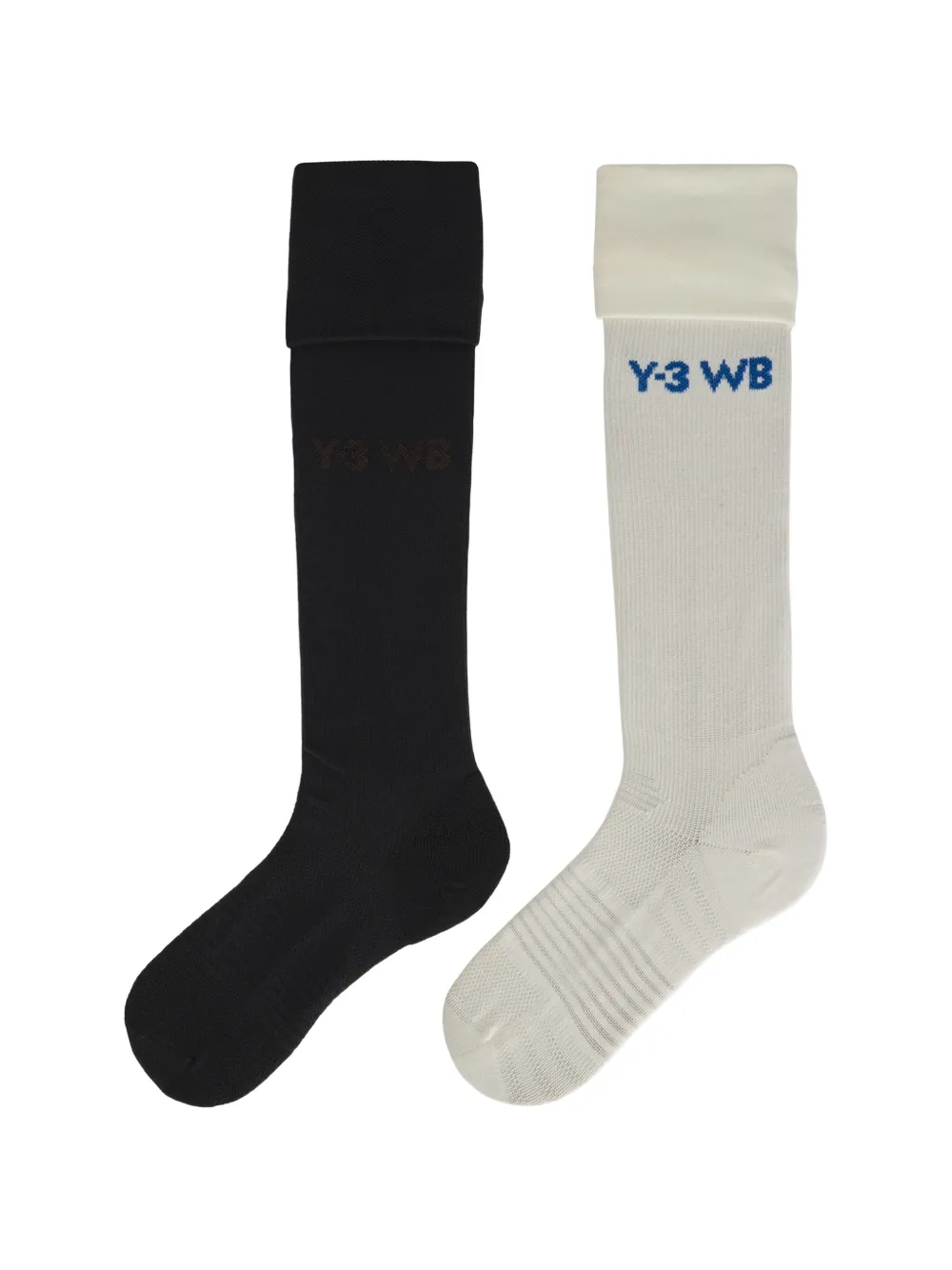 Y-3 x Wales Bonner Y3 socks (set of two) - Nero