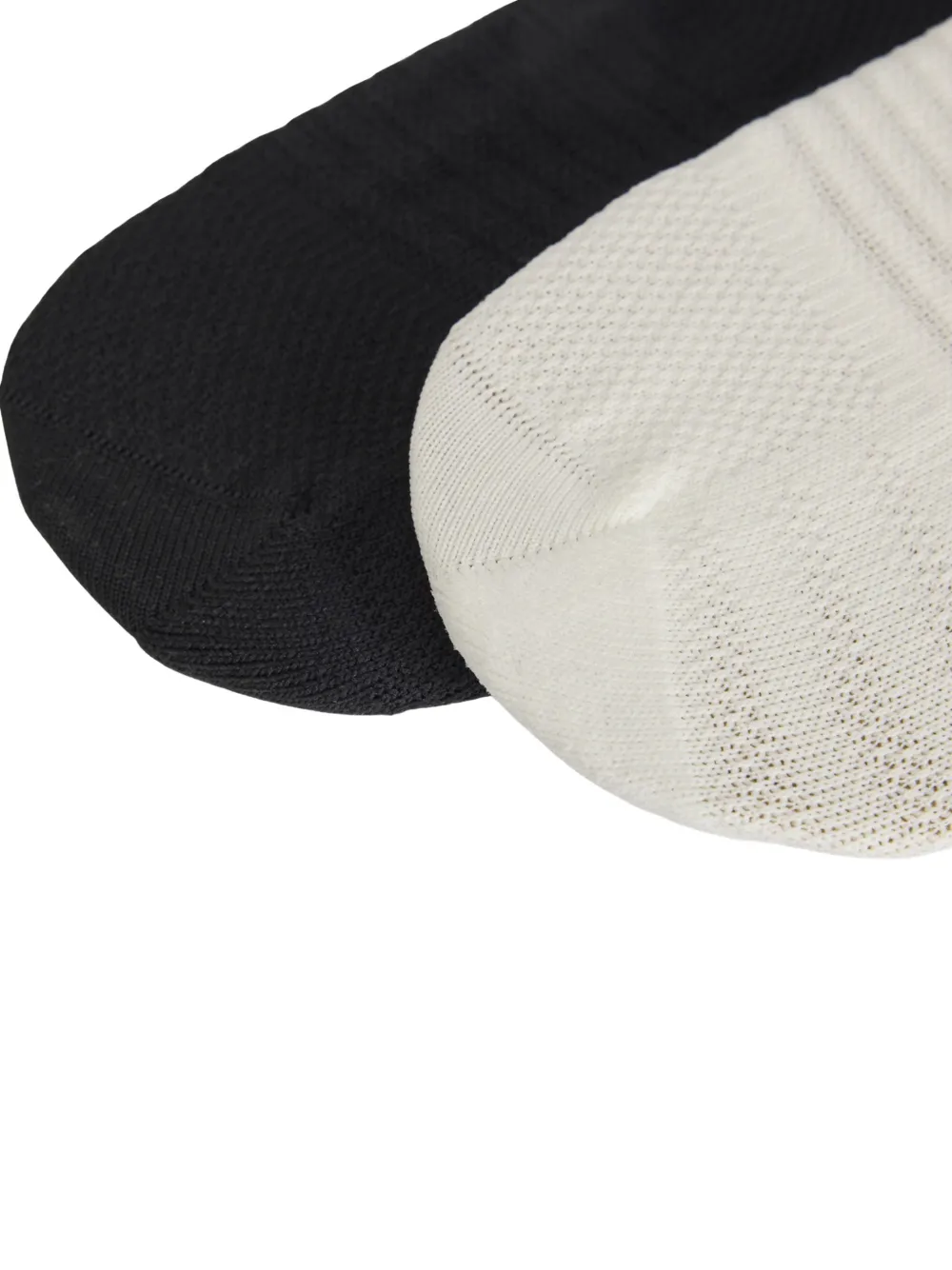 Y-3 x Wales Bonner twee paar kniekousen met logo-print Zwart