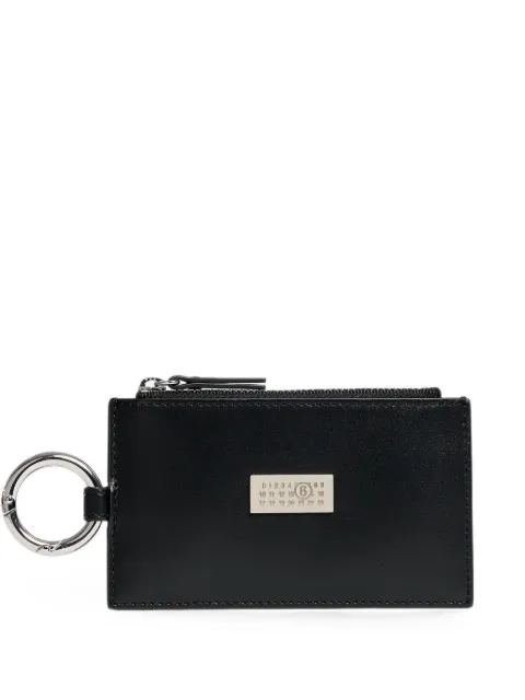 MM6 Maison Margiela leather zip wallet