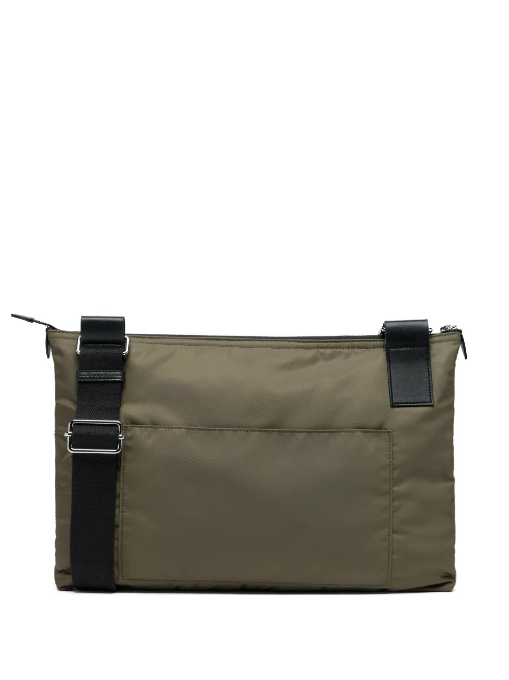 Maison Margiela Borsa a spalla Zip Line con 4 punti di cucitura - Verde