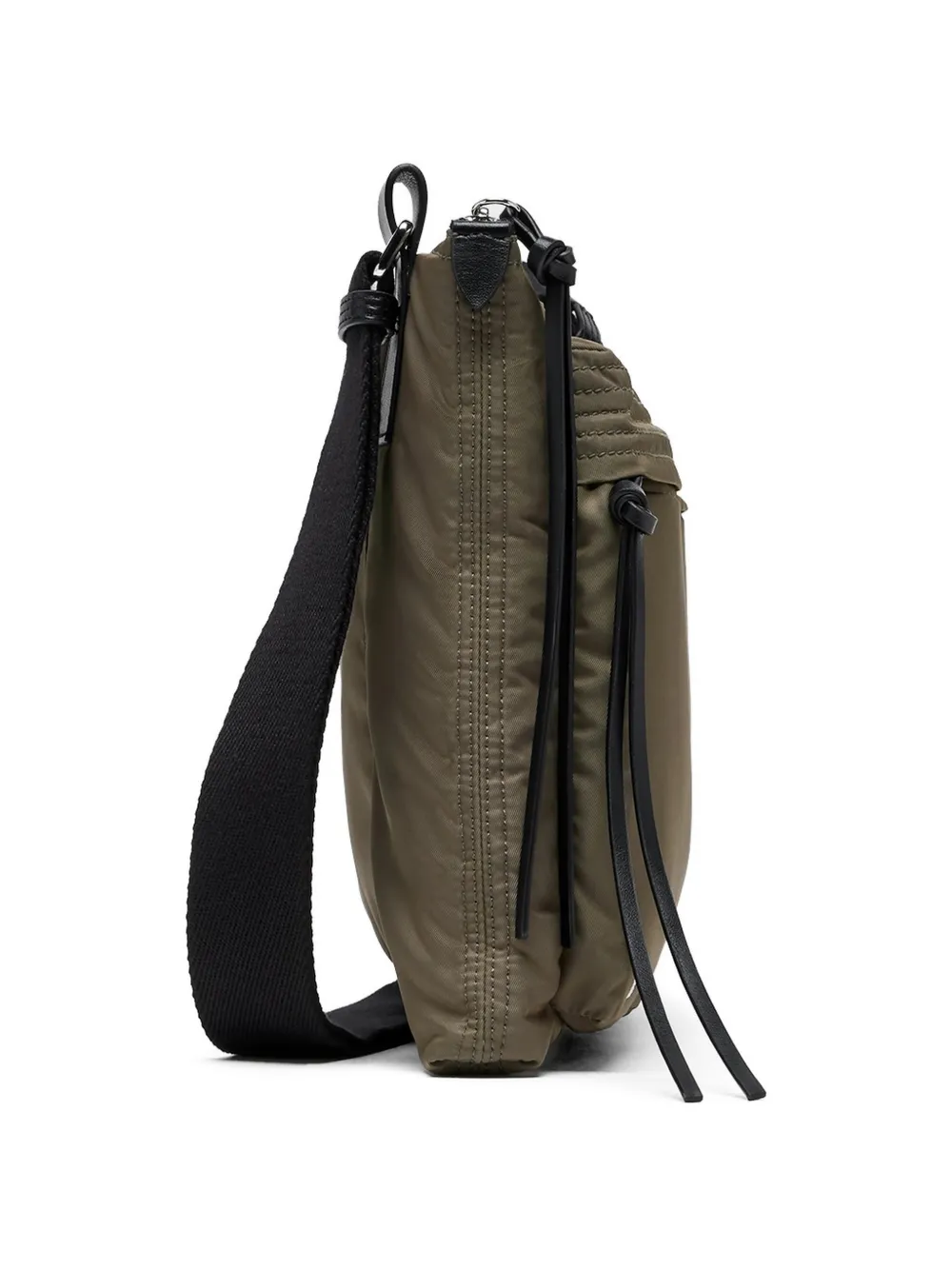 Maison Margiela Schoudertas met rits en stiksels Groen