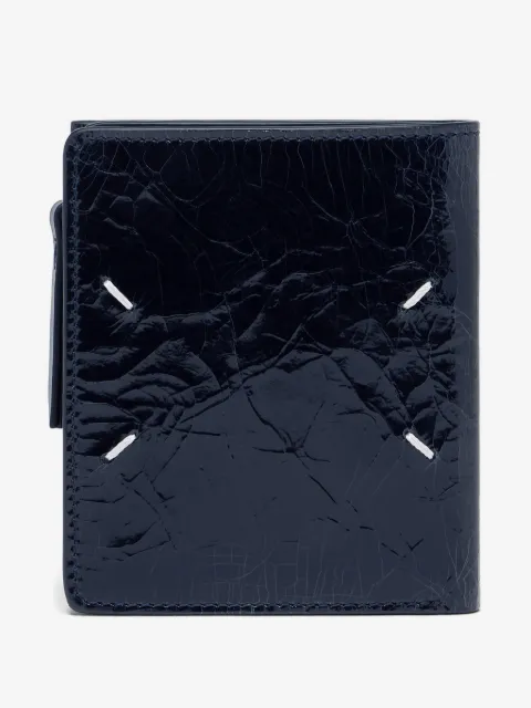 Maison Margiela cartera Four Stitches de piel