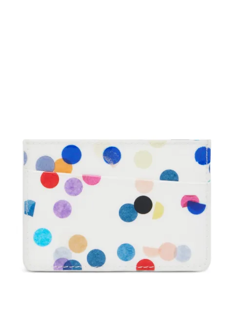 Maison Margiela slim confetti-print card holder