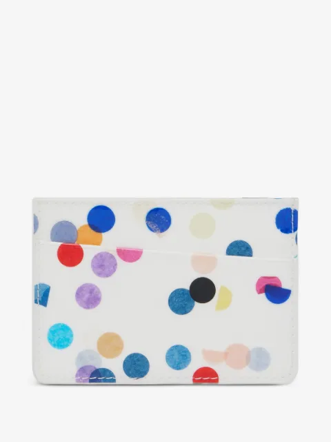 Maison Margiela slim confetti-print card holder