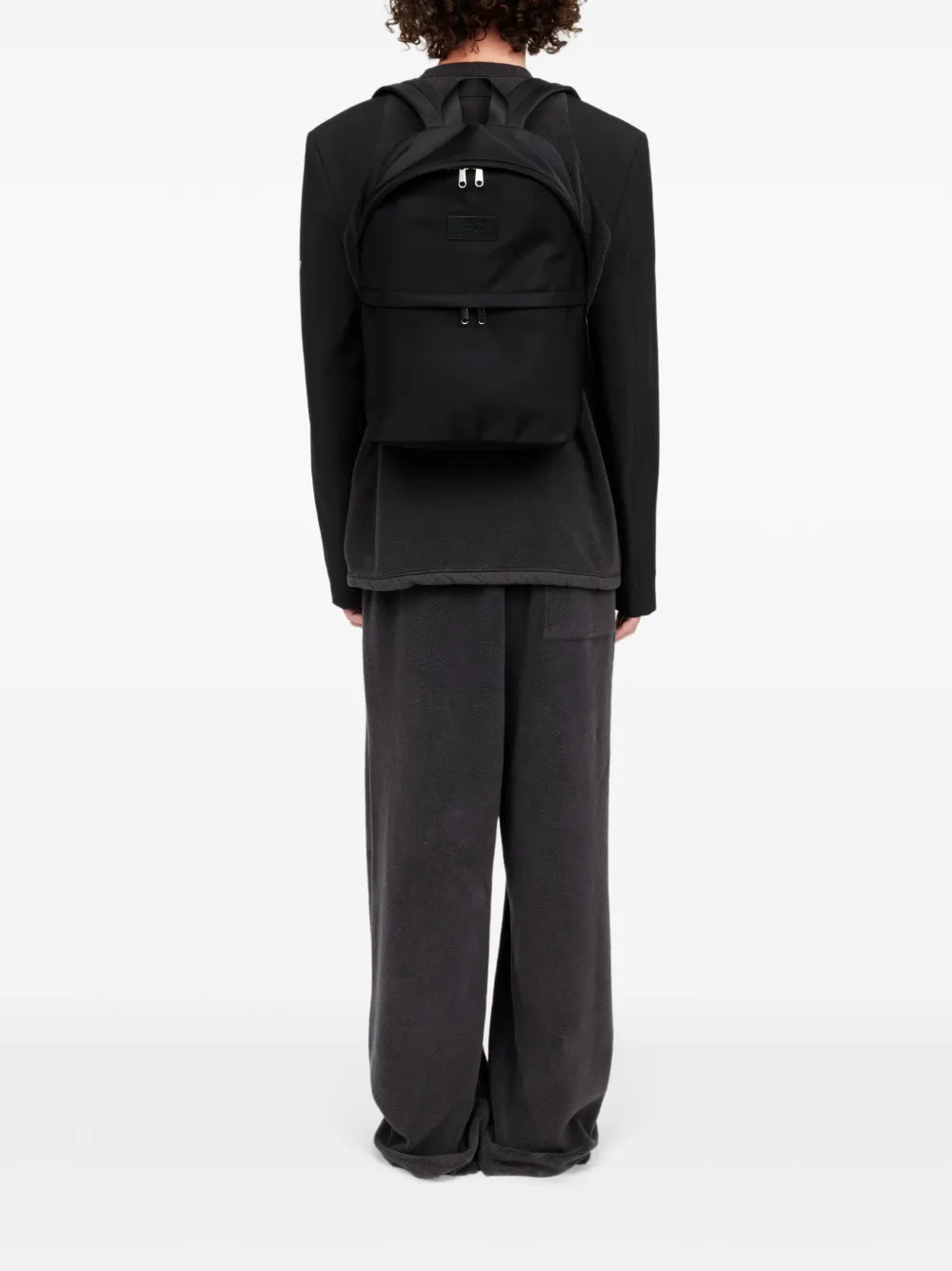 MM6 Maison Margiela Rugzak met logopatch Zwart