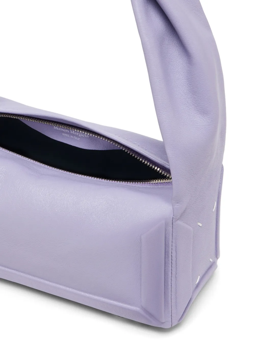 Maison Margiela Kleine Box Bag East West tas Paars