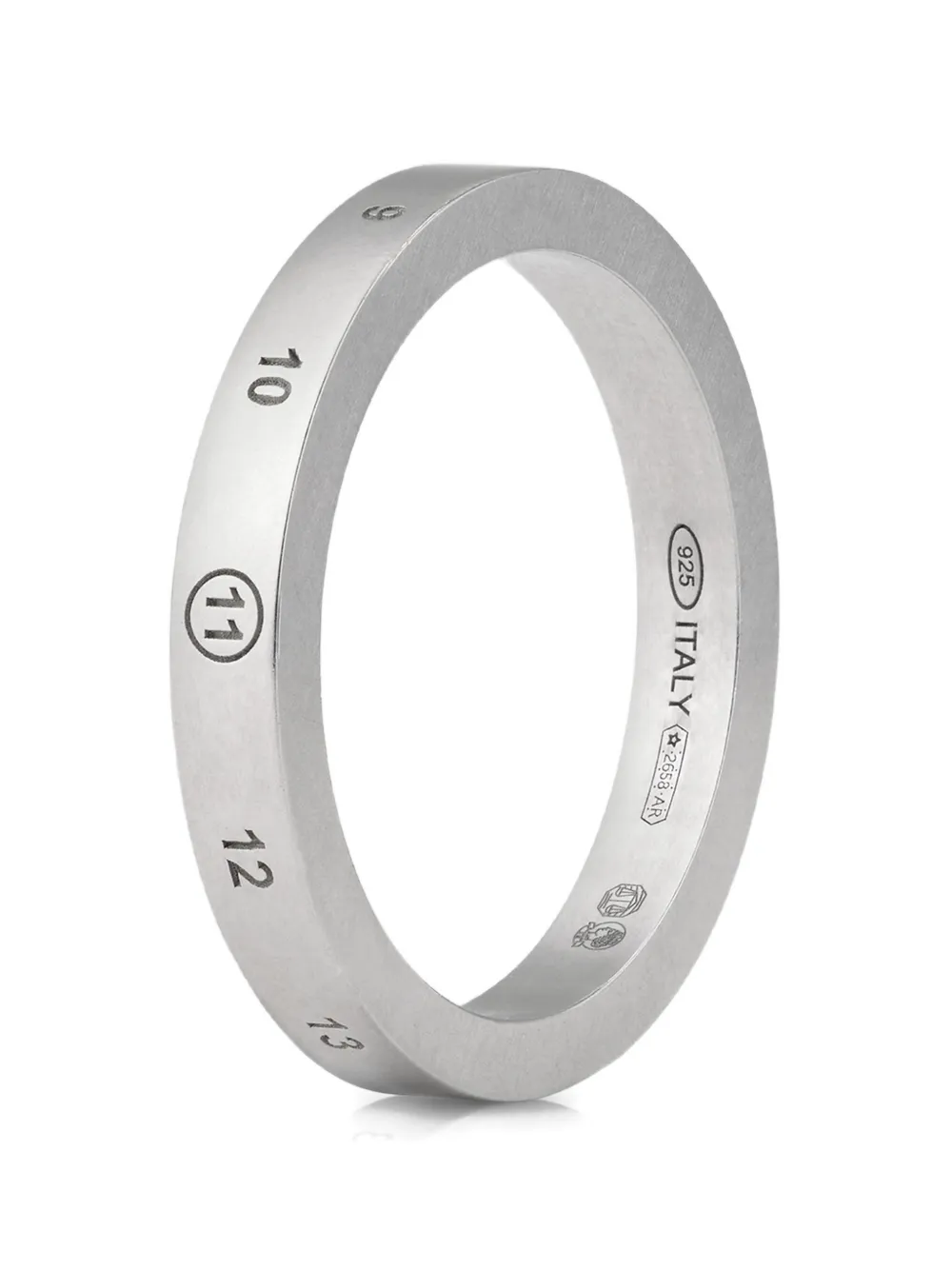 Maison Margiela Number Reference ring | Silver | Image 1