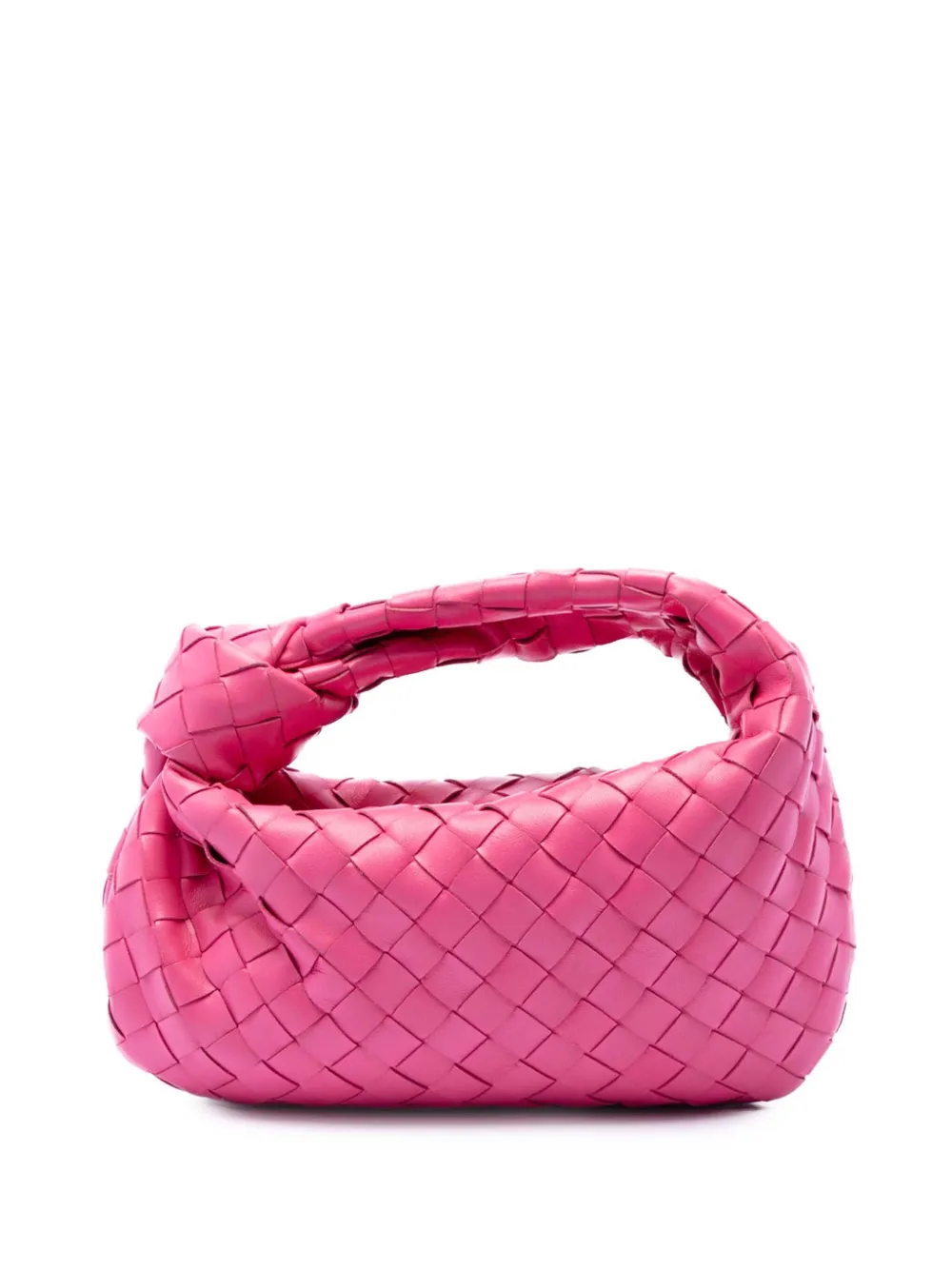 Bottega Veneta Pre-Owned 2012-2026 Mini Nappa Intrecciato Jodie hobo bag - Rosa