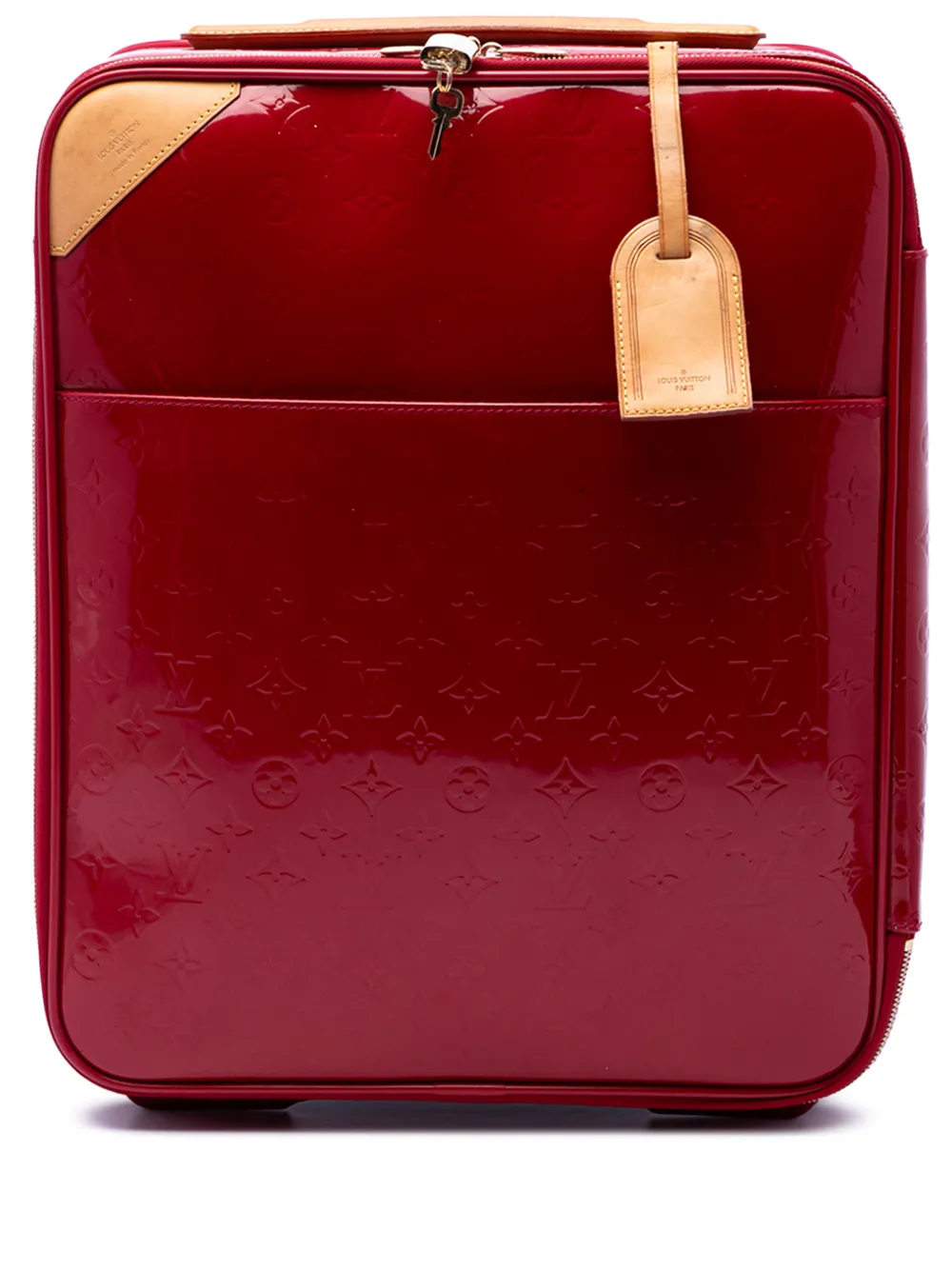 Louis Vuitton Pre-Owned 2010 Monogram Vernis Pegase 45 travel bag - Rot